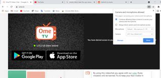 Cant use camera on ome.tv : r/ometv